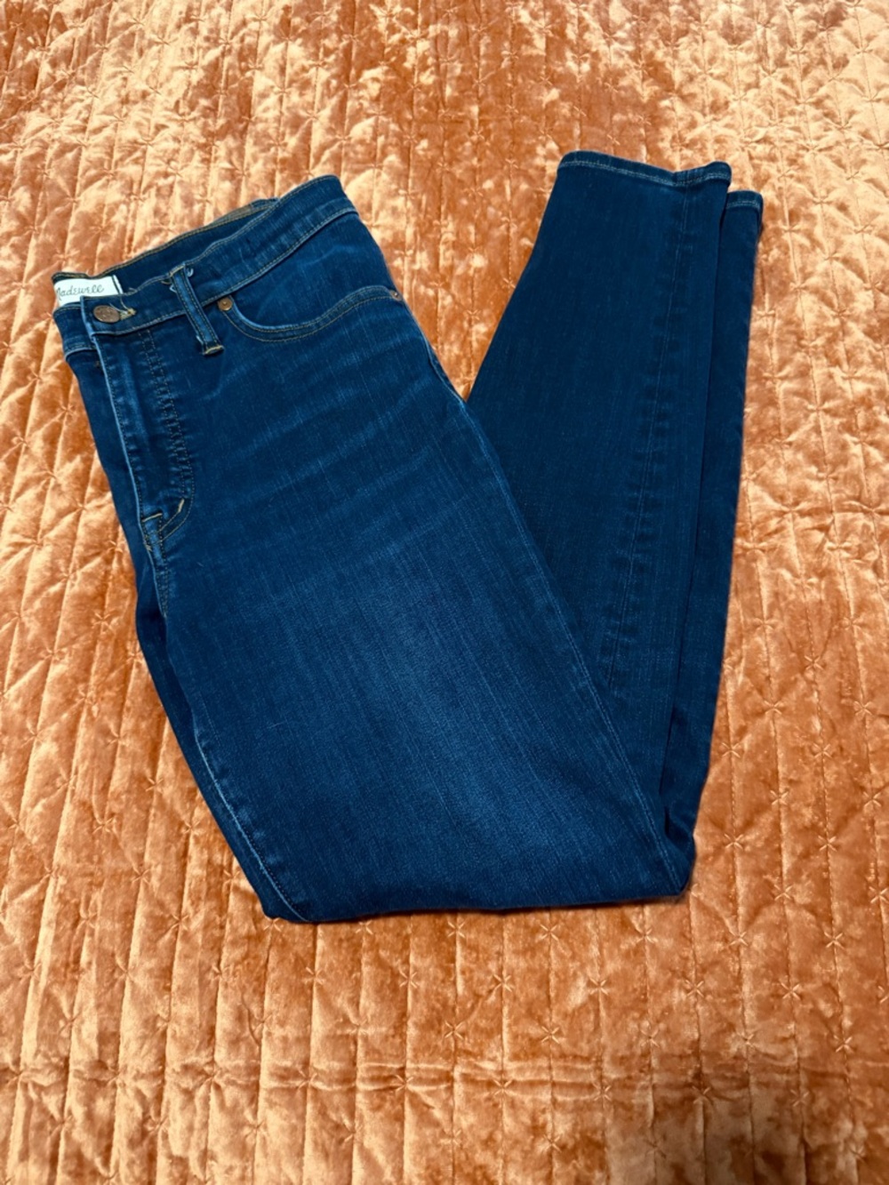 Madewell high rise skinny jeans